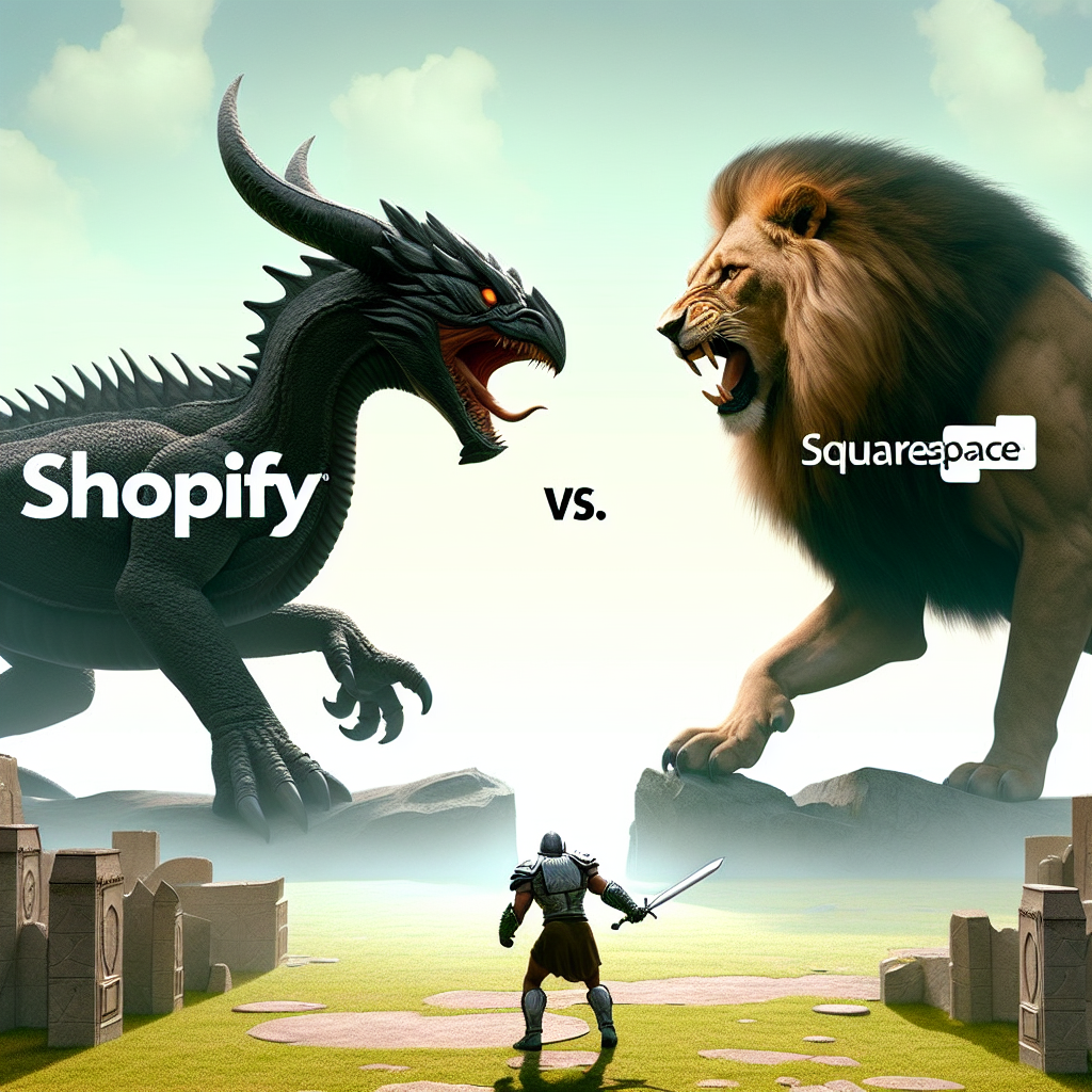 Shopify vs. Squarespace: A Titan Match-up for Your Online Venture